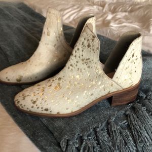 Gold spot cow hair booties - Coconuts by Matisse
